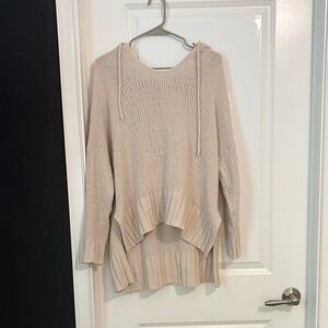 Aerie Cream V-Neck Sweater